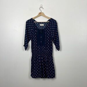 Abercrombie & Fitch boho dress women size small lined elastic waist pullover